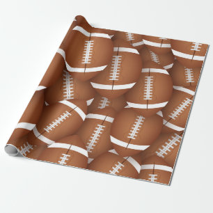 Papier Cadeau Papier d'enveloppement Motif de football