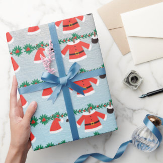 Papier Cadeau Papier d'enveloppement Motif de Noël