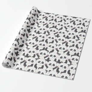 Papier Cadeau Papier d'enveloppement Motif Panda