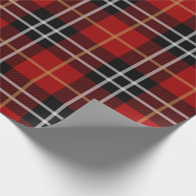 Papier Cadeau Papier d'enveloppement Motif plat classique en tat (Coin)