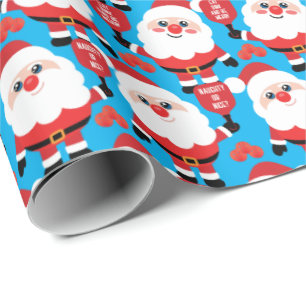 Papier Cadeau Papier d'enveloppement Père Noël Pickleball