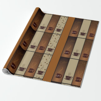 Papier Cadeau Papier d'enveloppement pour amateurs de café