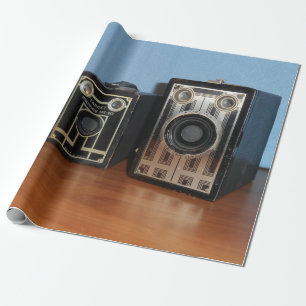 Papier Cadeau Papier d'enveloppement pour appareils photo classi