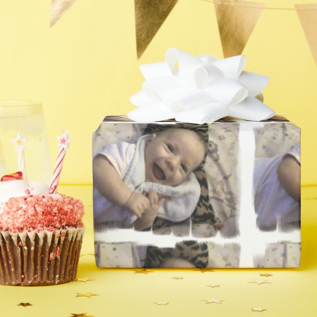 Papier Cadeau Papier d'enveloppement pour bébé (Fête d'anniversaire)