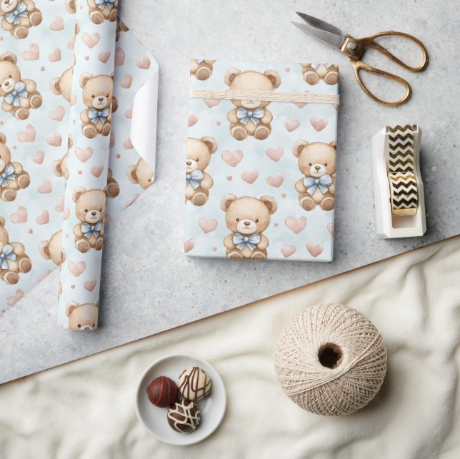 Papier Cadeau Papier d'enveloppement pour bébé mignon (Artisanat)