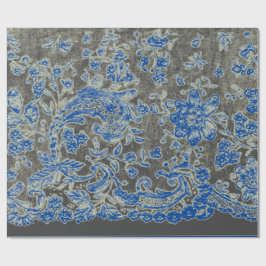 Papier Cadeau Papier d'enveloppement pour CADEAU NOIR ET BLEU LA