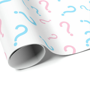 Papier Cadeau Papier d'enveloppement pour révélations de genre r