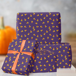 Papier Cadeau Papier d'enveloppement pourpre Motif de bonbon mig