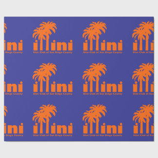 Papier Cadeau Papier d'enveloppement San Diego Illini