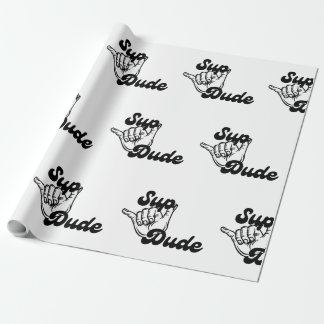 Papier Cadeau Papier d'enveloppement Sup Dude