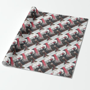 PAPIER CADEAU PAPIER D'ÉTIQUETAGE DE DANSEURS ESPAGNOL FIERY