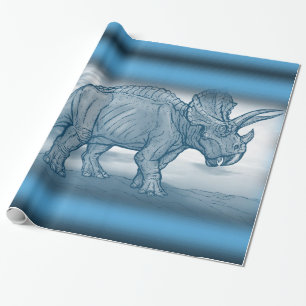 Papier Cadeau Papier Dinosaure