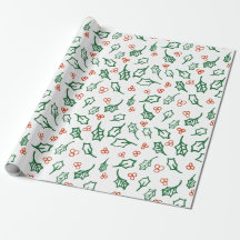 Papier enveloppant de Noël