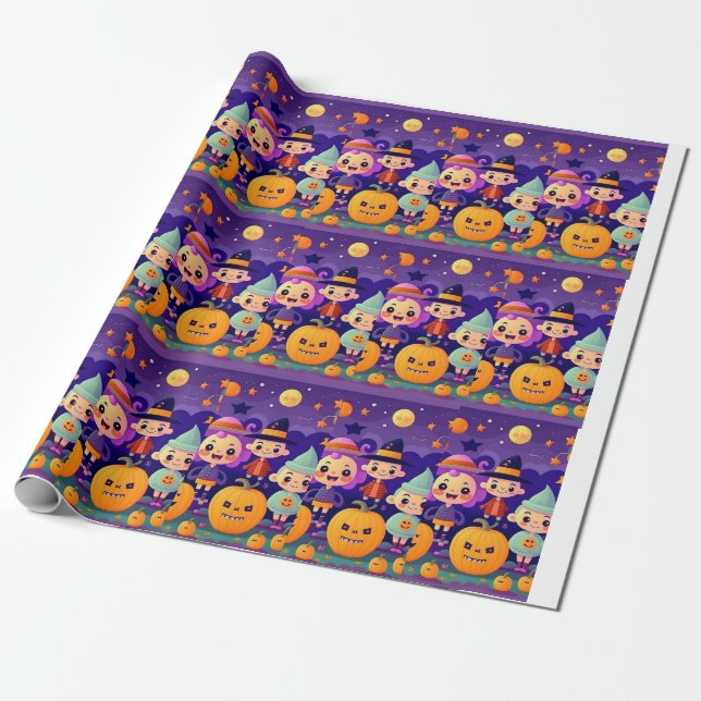 Papier Cadeau Papier enveloppant "Mystère" (Déroulé)