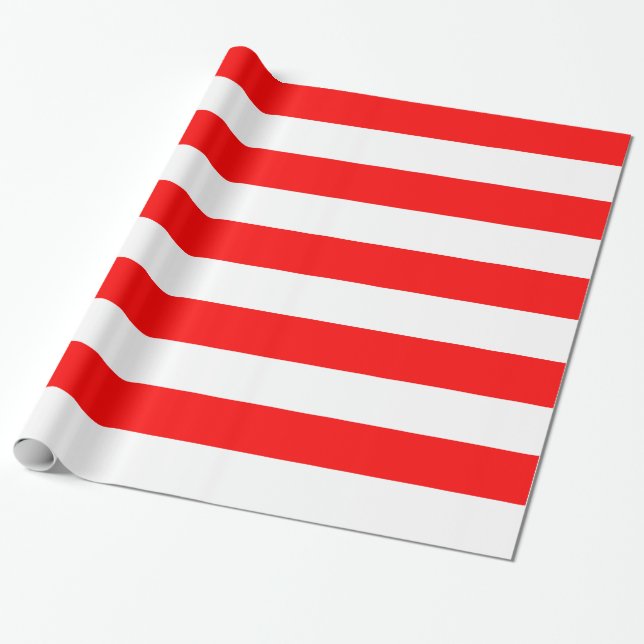 Papier Cadeau Papier enveloppé avec Drapeau de l'Indonésie (Déroulé)