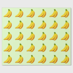 Papier Cadeau Papier MOTIF BANANAS