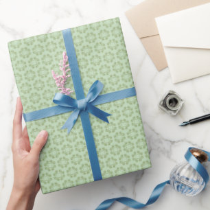 Papier Cadeau Papier Motif d'écorce d'olive verte Guyenne