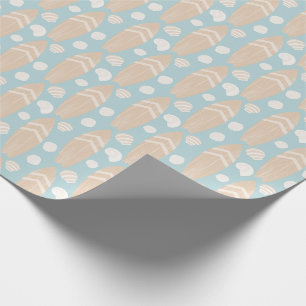 Papier Cadeau Papier Motif Surfboard Et Shell