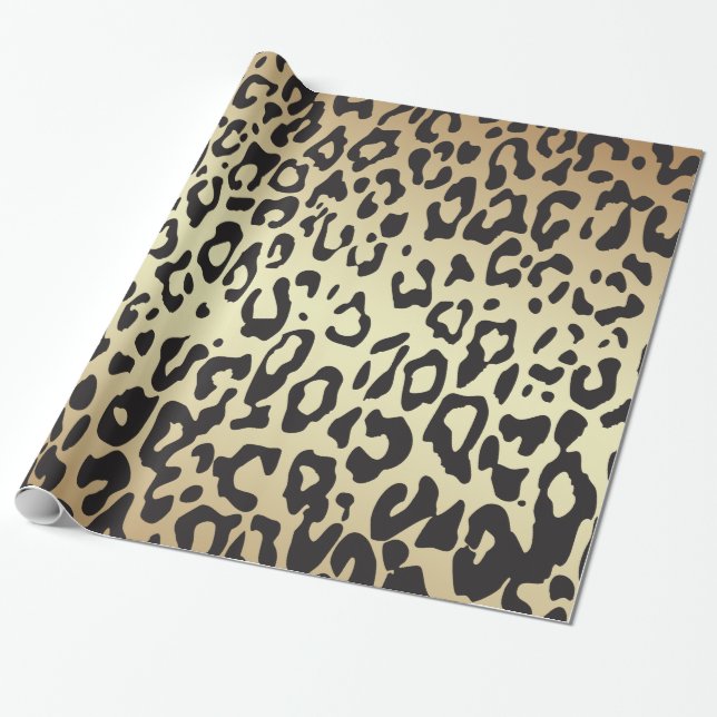 Papier Cadeau Papier Poster de animal Cheetah (Déroulé)