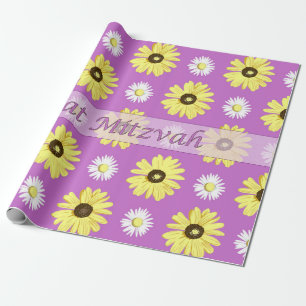 Papier Cadeau Papier rayonnant d'enveloppe d'orchidée de