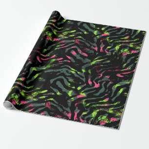 Papier Cadeau Papier Zebra Wrapper