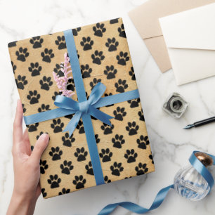Papier Cadeau Papiers animaux Motif d'impression