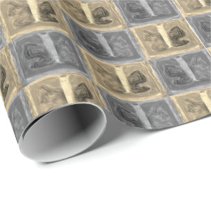 Papier Cadeau Papillon coloré Filtres Half Drop