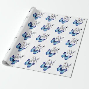 Papier Cadeau Papillons