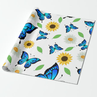 Papier Cadeau Papillons