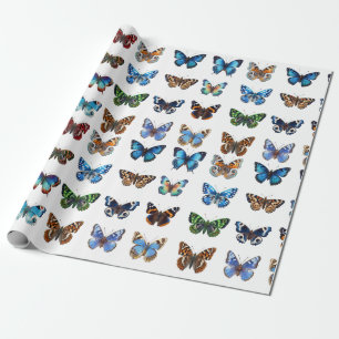 Papier Cadeau Papillons