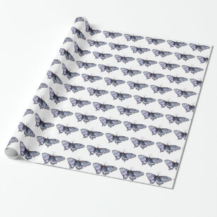 Papier Cadeau Papillons envelopper cadeau