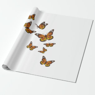 Papier Cadeau Papillons volants - Gardener à papillon Ento