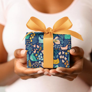 Papier Cadeau Pâques pastel couleurs symboles sans couture motif