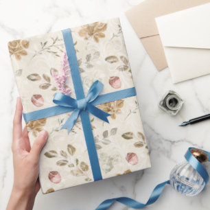 Papier Cadeau Paradis de la citrouille Action de grâce 