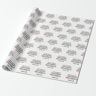 Papier Cadeau Paralegal Awesome Assistant juridique amusant