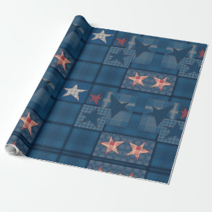 Papier Cadeau Paramètre Denim