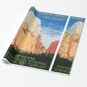 Papier Cadeau Parc national de Zion