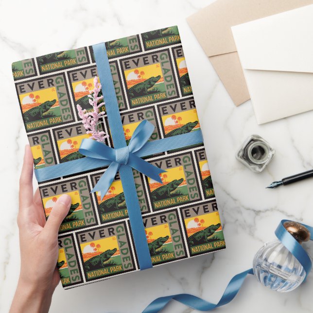 Papier Cadeau Parc national des Everglades | Floride (Cadeaux)