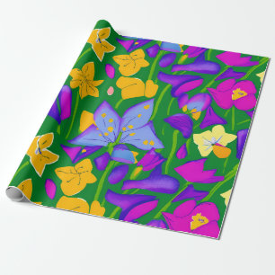 Papier Cadeau Parfums du printemps