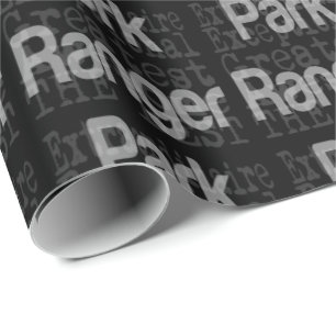 Papier Cadeau Park Ranger Extraordinaire