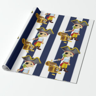 Papier Cadeau Parti Pirate