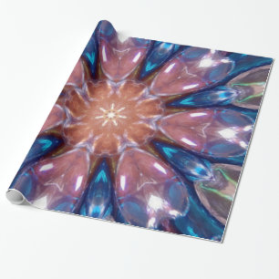 Papier Cadeau Partie en verre de kaléidoscope de prisme