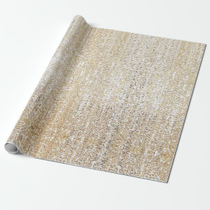 Papier Cadeau Parties scintillant Champagne Papier d'emballage m