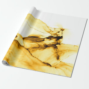 Papier Cadeau Parties scintillant Encre Alcool Art. Style Encre