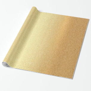 Papier Cadeau Parties scintillant Or glamour tendance moderne él