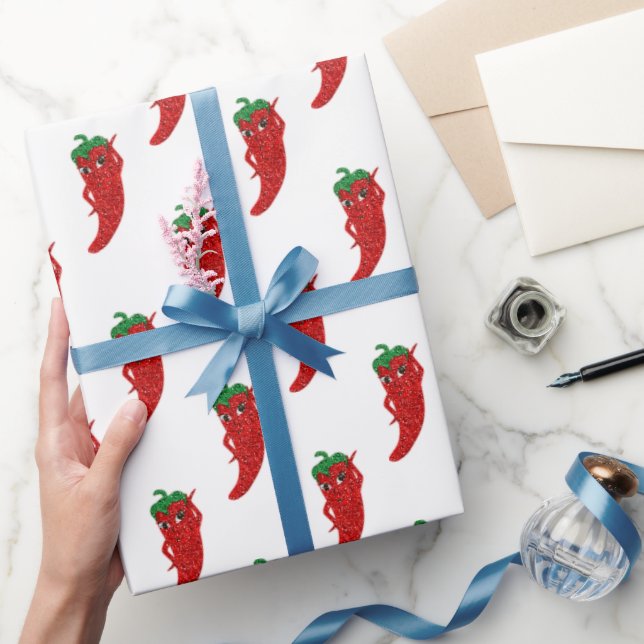 Papier Cadeau Parties scintillant Red Hot Pepper Diva (Cadeaux)