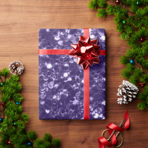 Papier Cadeau Parties scintillant violet foncé ultra violet scin