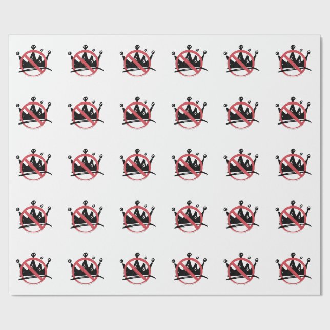 Papier Cadeau Pas De Rois En Amérique 2025 4 juillet (Plat)