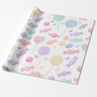 Papier cadeau Pastel Candy Land Sweet Treats