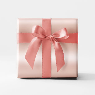 Papier Cadeau Pastel Rose Gold Foil Ombre